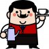 喫茶店のマスター