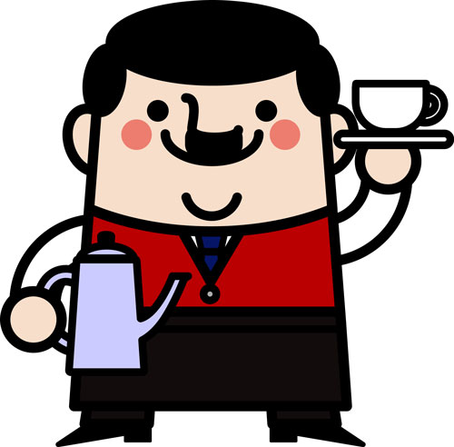 喫茶店のマスター