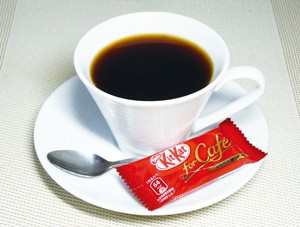 自家焙煎コーヒーとキットカットのセット